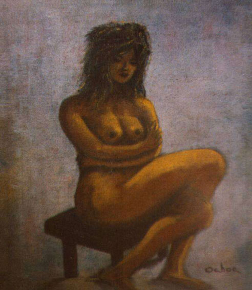 MUJER SENTADA