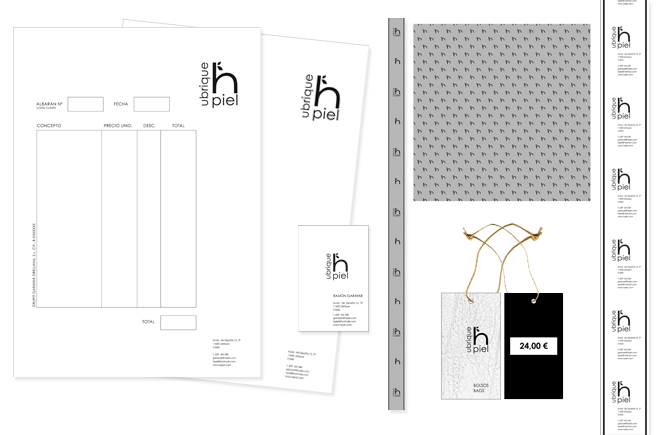 Desarrollo de Identidad Corporativa para Hpiel. 2007